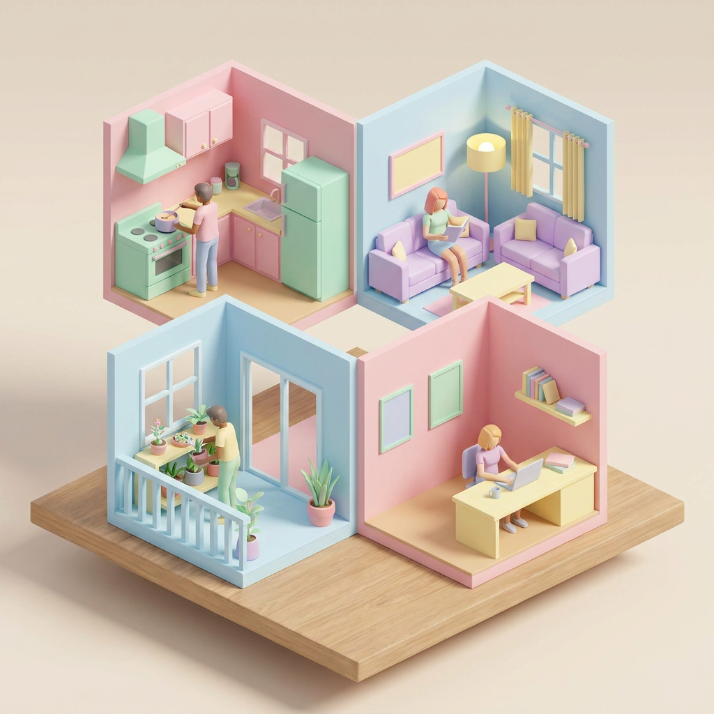 Transform yourself into a stylized life simulation character